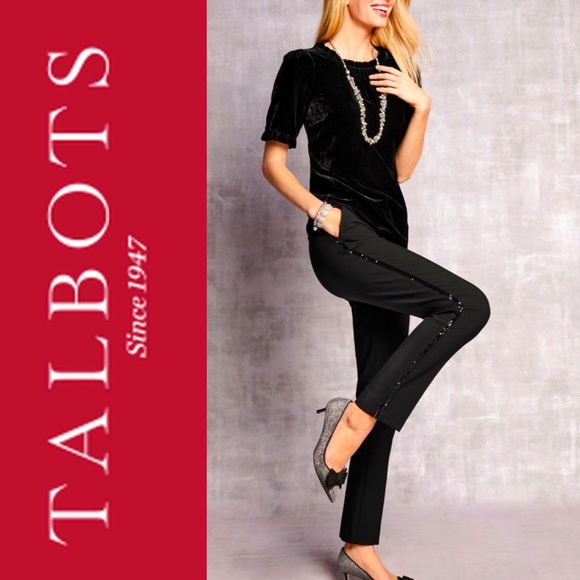 Talbots Hampshire Ankle pants 2P NWOT - Picture 1 of 9